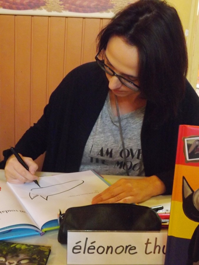 Eleonore Thuillier dédicace pour matthieu