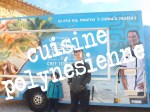 franck et Matthieu devant le food-truck de chef Teheiura