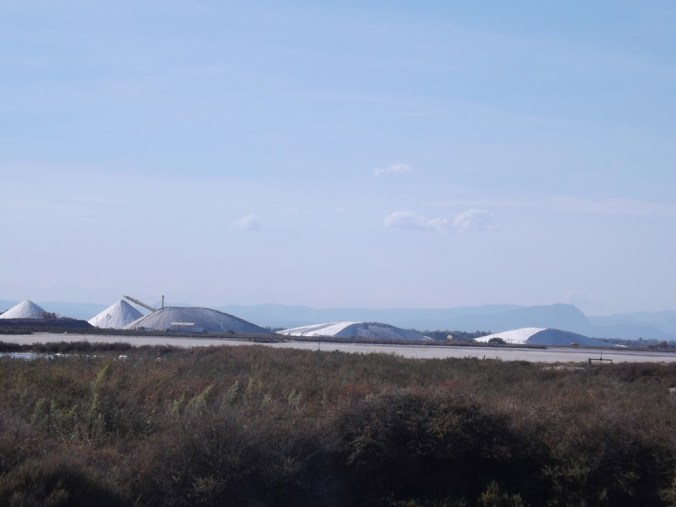 montagnes de sels au loin