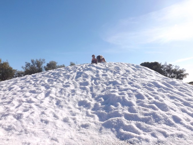 petite colline de sel