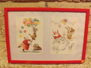 affiche noel expo si noel m'etait conte pezenas