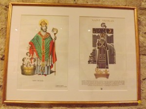 affiche saint nicolas expo si noel m'etait conte pezenas