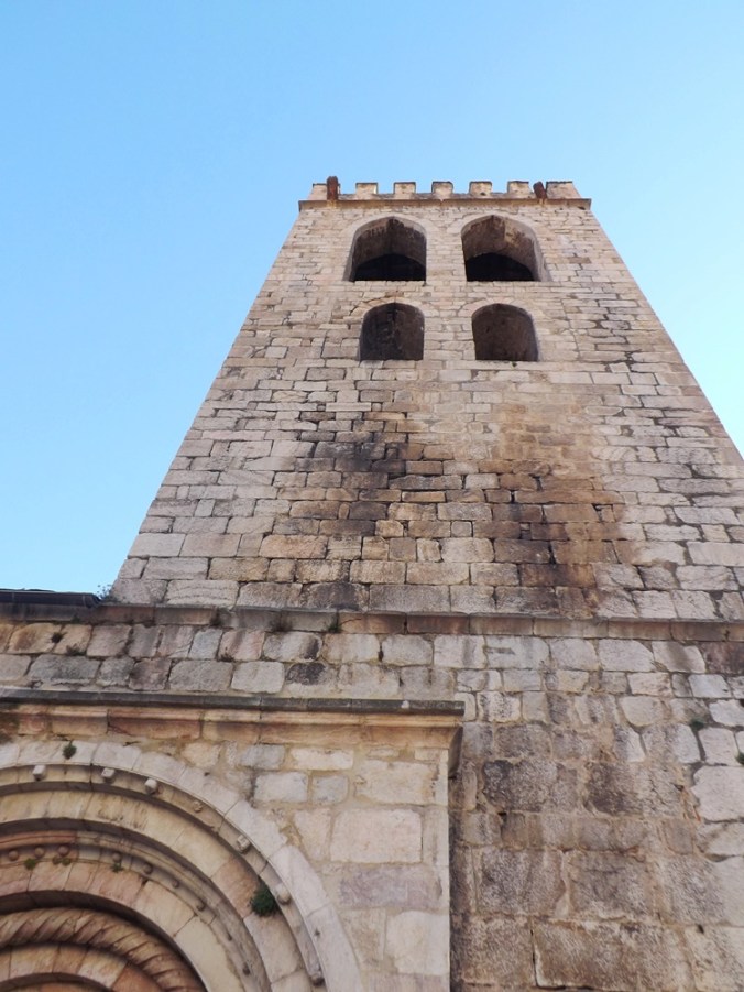 clocher de l'eglise de villefranche de conflent