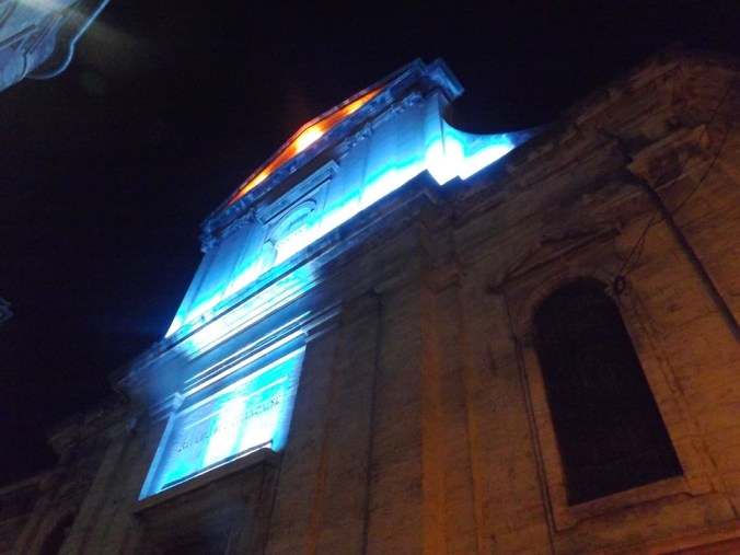 collégiale en habit de nadal a pezenas