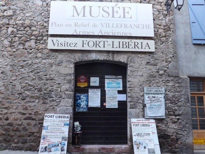 entree du musee de fort liberia a villefranche de conflent