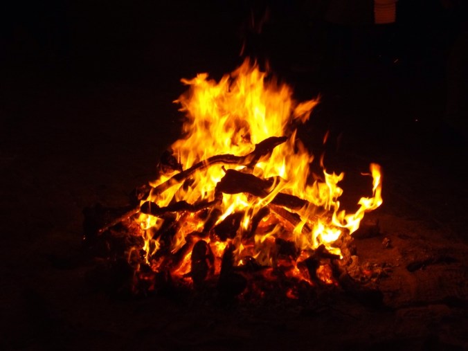 feu du cacha fuoc pegoulade pezenas decembre 2015