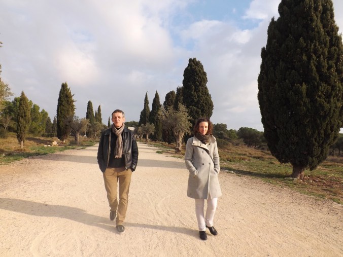 Frederic et pauline foret domaniale des pierres blanches a sete