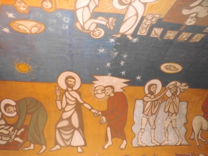 fresques interieures notre dame de la salette a sete