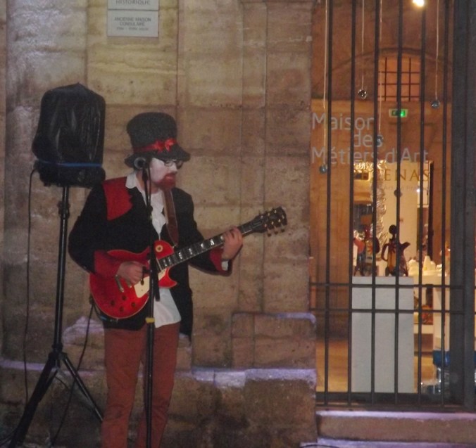 guitariste spectacle alice pezenas