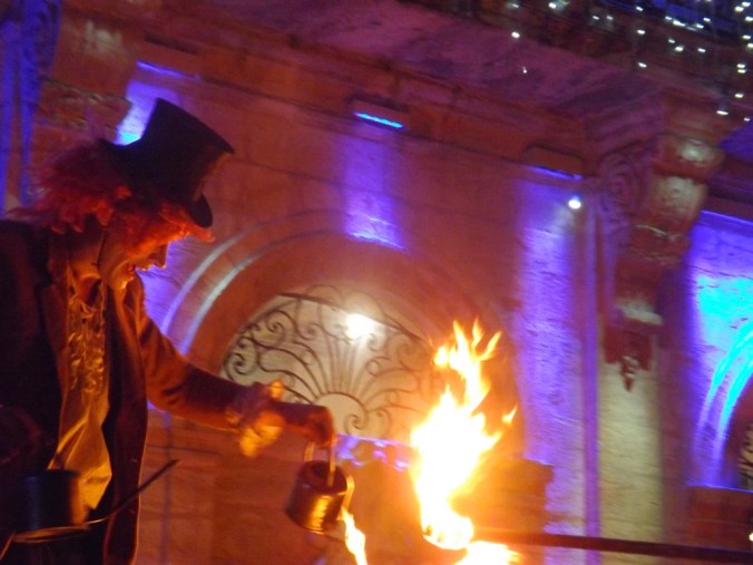 le chapleier met le feu place gambetta nadal 2015 pezenas