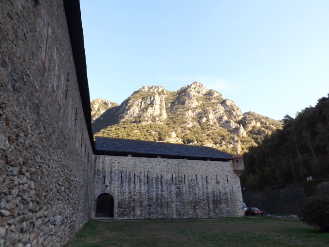 les remparts à double rangées de villefranche de conflent