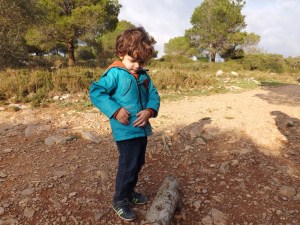 matthieu veur rapporter une buche de la foret domaniale de sete