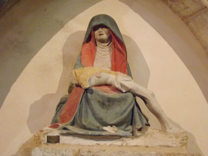 piétà eglise notre dame de l'assomption castenau de montmiral