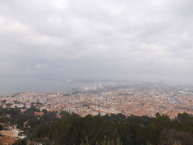 vue sur la ville de sete depuis le panoramique du mont st clair