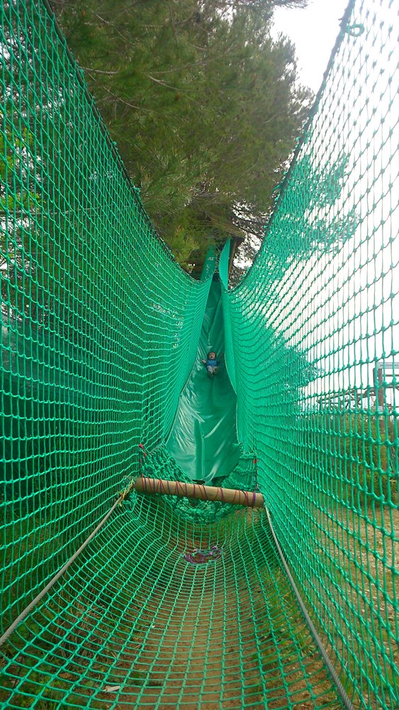 toboggan accrobranche enfants au parc teraventure