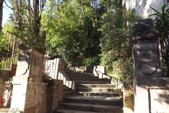 escaliers de villeneuvette