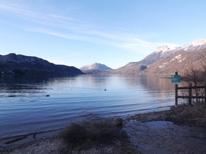 lac d'Annecy depuis Doussard