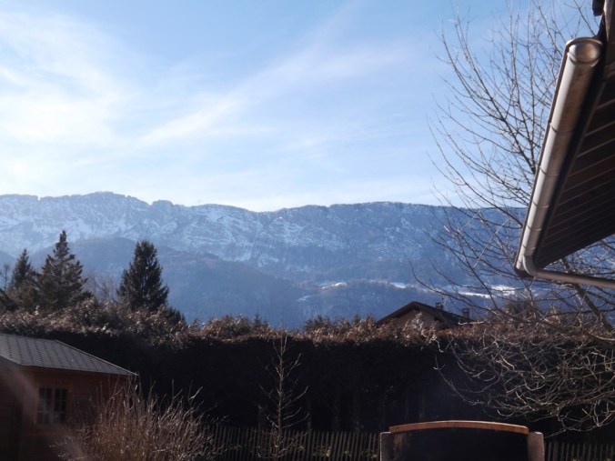 vue sur le Taillefer depuis Doussard