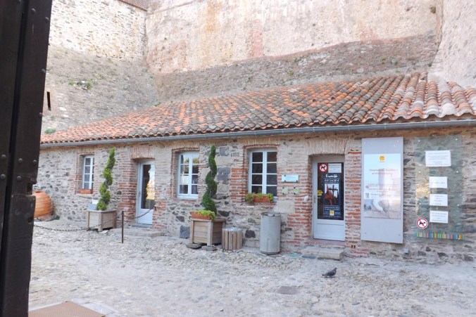 accueil chateau royal de collioure