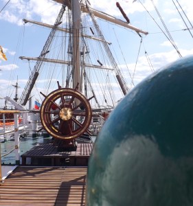 barre du voilier polonais