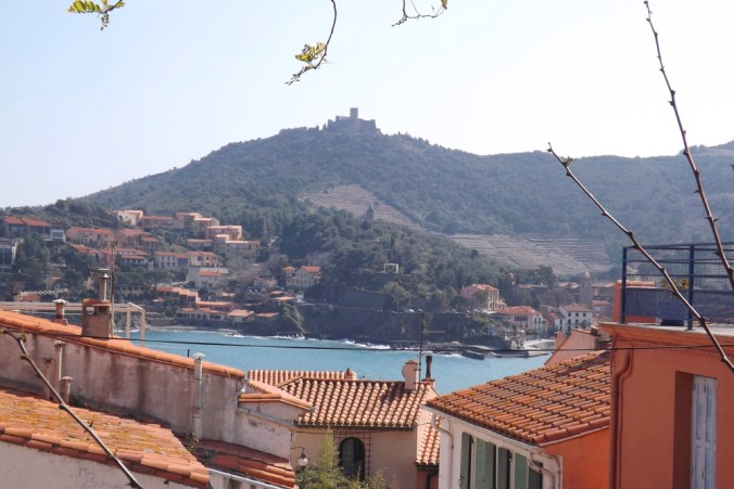 Collioure vue sur le fort st elme
