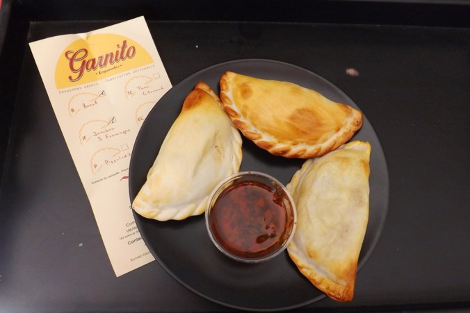 empanadas garnito et sauce chimichurri