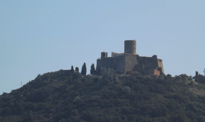 fort st elme vu depuis le chateau royal de Collioure