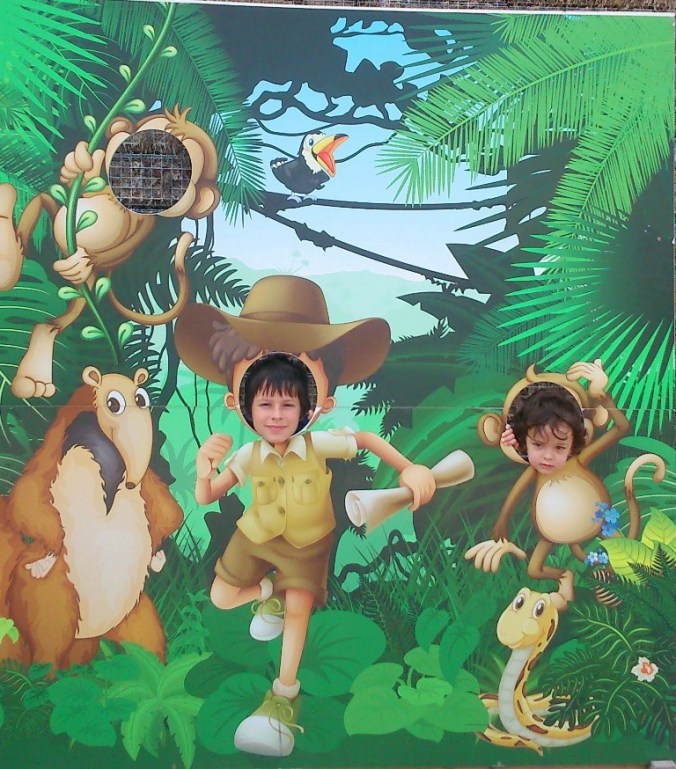 franck et matthieu photobooth foret amazonienne montpellier