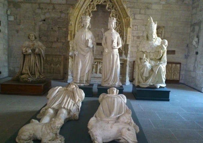 gisants palais des papes avignon