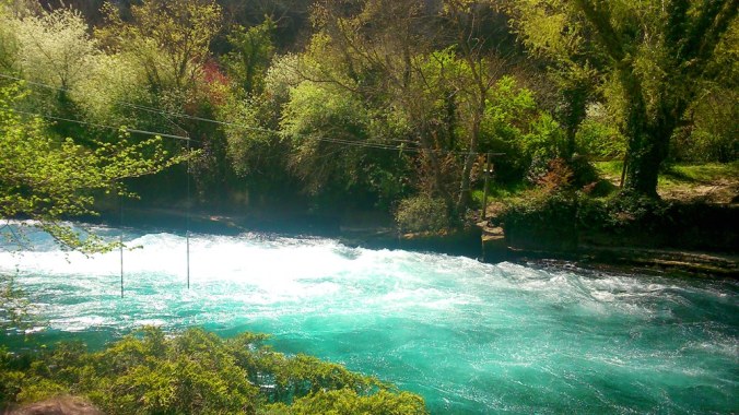 la Sorgue a Fontaine de Vaucluse
