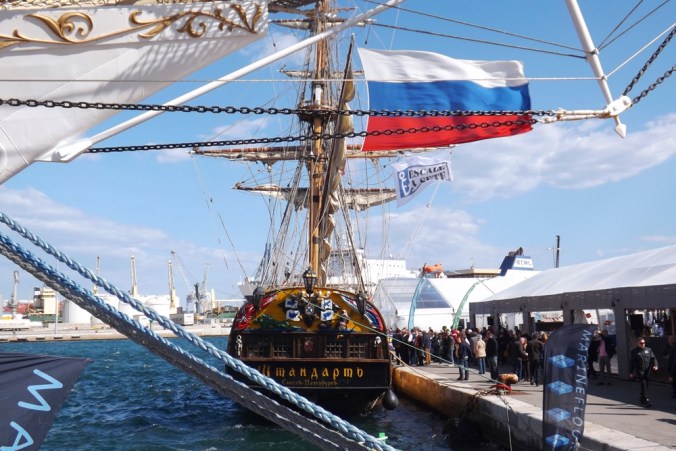 le shtandart voilier russe escale a sete