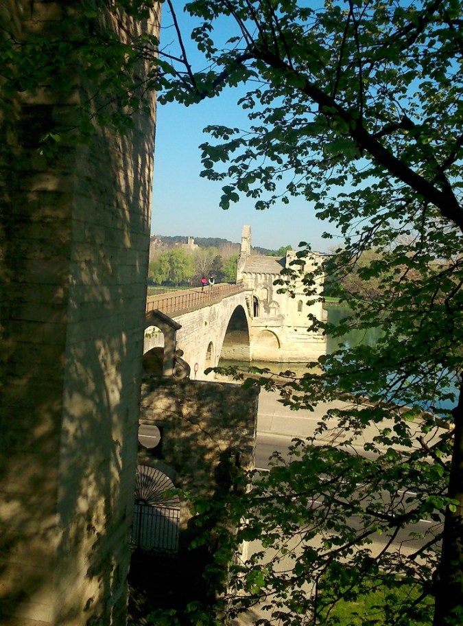 pont d'Avignon vu depuis la rive