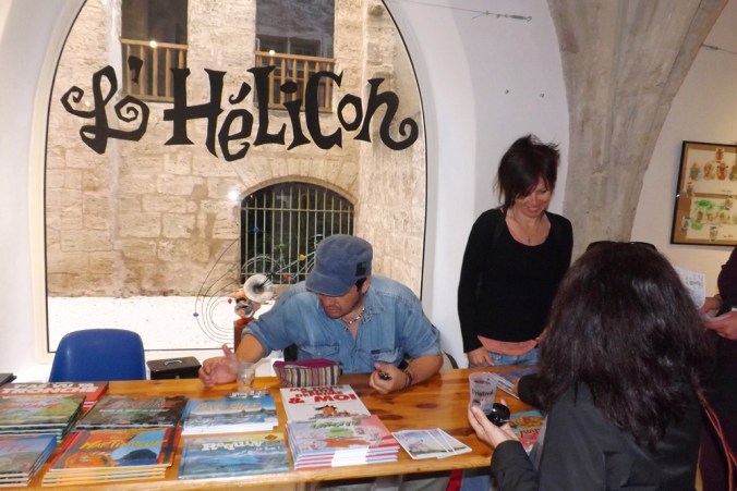 dedicace gaston expo dessins printival