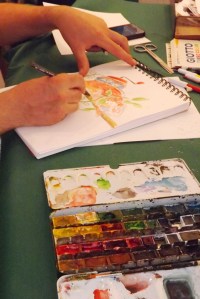 dessin de fabien gaillard pour la couv de l'hélicon