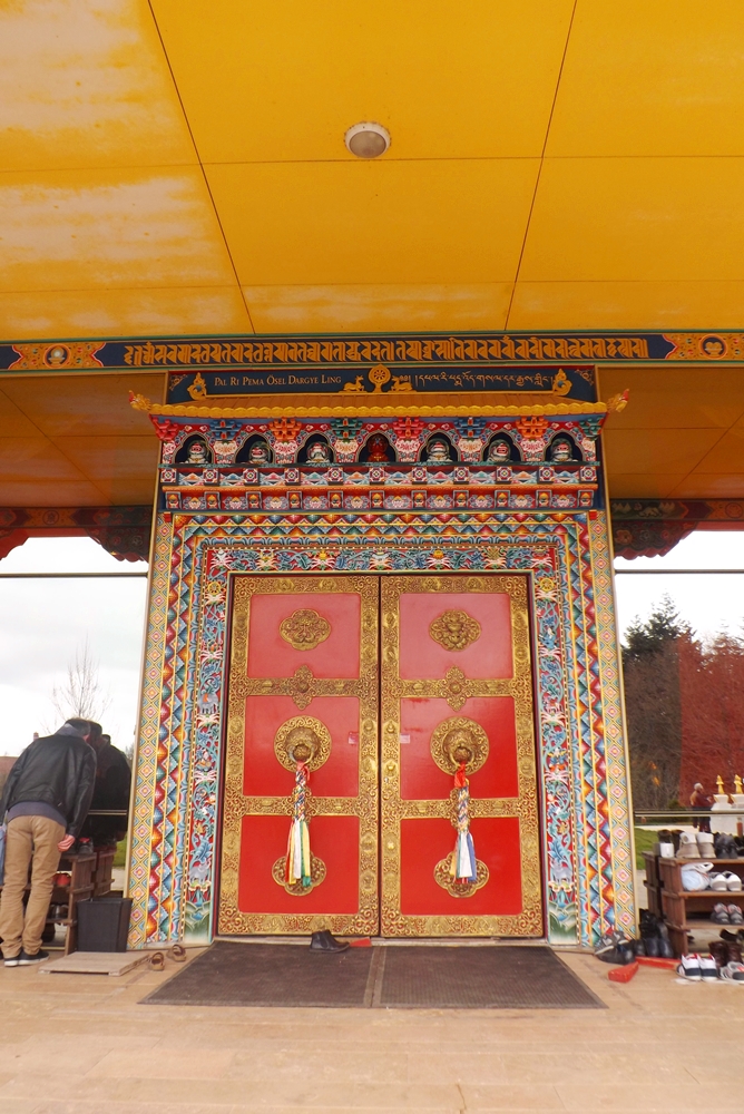 entree du temple de lerab ling