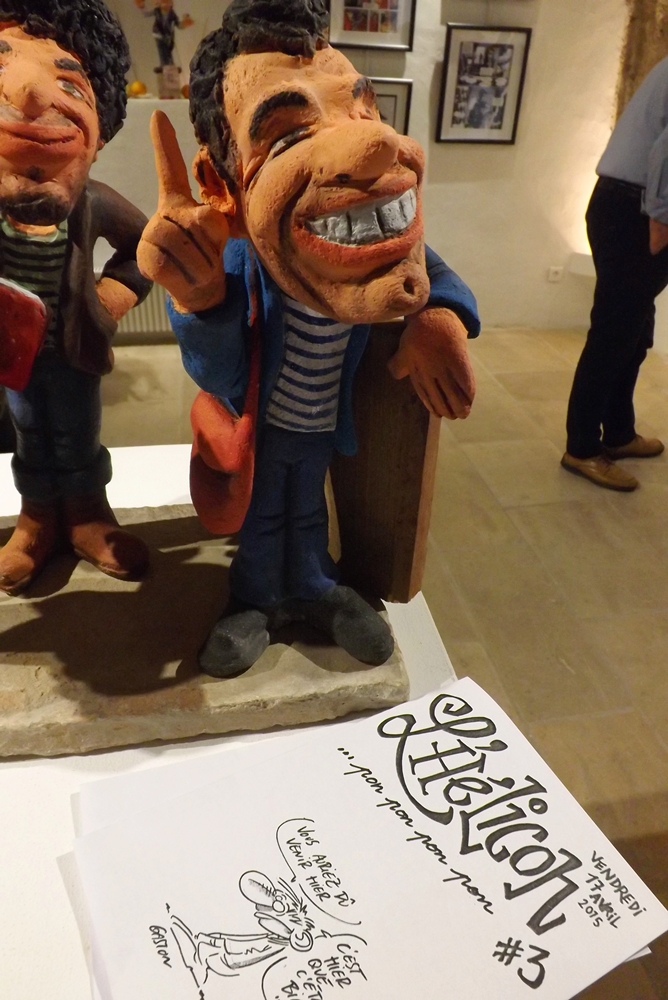 L'Helicon en terre et papier printival pezenas