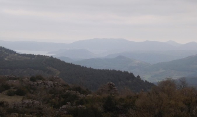vue depuis le plateau de l'Escandorgue