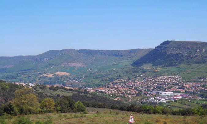 vue sur millau