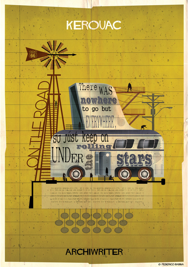 archiwriter kerouac. Federico Babina