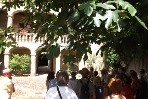 groupe visiteurs hotel d'alfonce pezenas