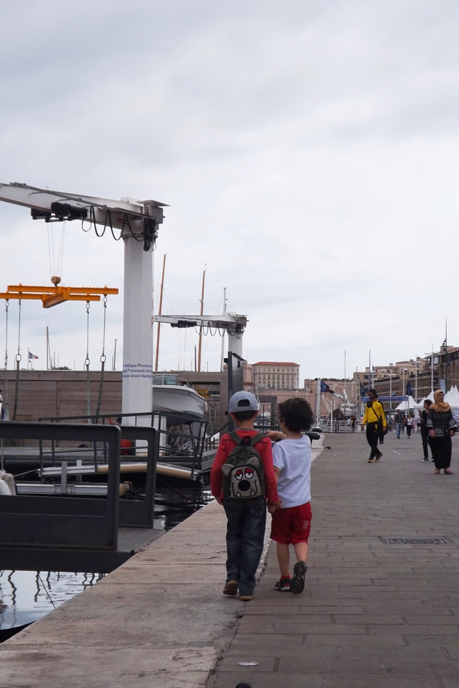 matthieu et eliott sur le vieux port