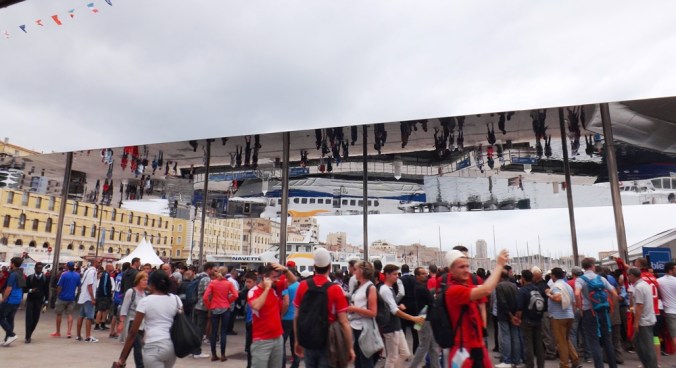 Ombriere Norman Foster Vieux Port Marseille
