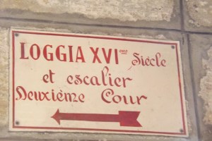 panneau hotel d'alfonce pezenas