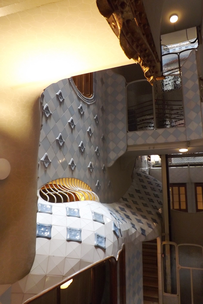 cage escalier rdc casa batllo