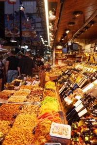 etal de vin et de frtuis secs mercat boueria barcelona