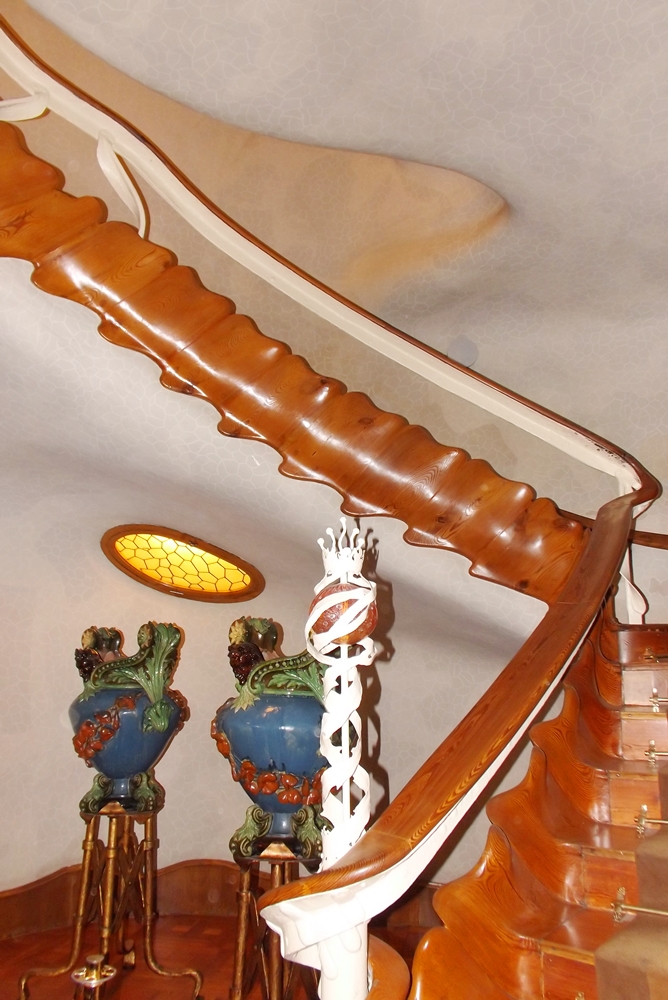 hall d'entree et rampe d'escalier