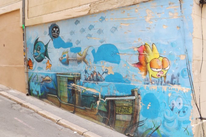 peinture murale les accoules marseille