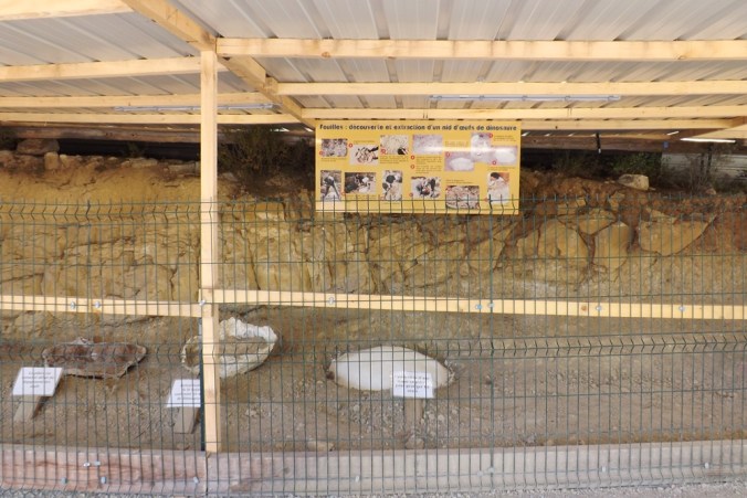 site de fouilles parc dino meze