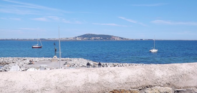 vue sur sete depuis meze