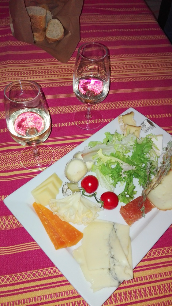 assiette froide fromages les marronniers